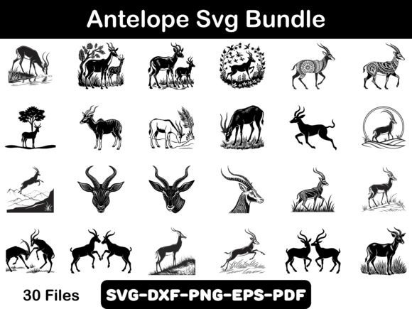 Antelope Svg Bundle Review