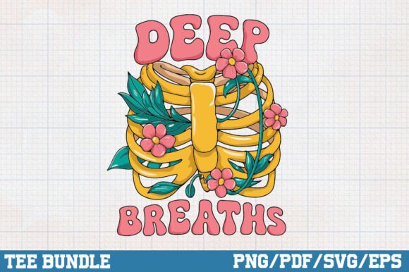 Deep Breaths PNG, Mental Health SVG